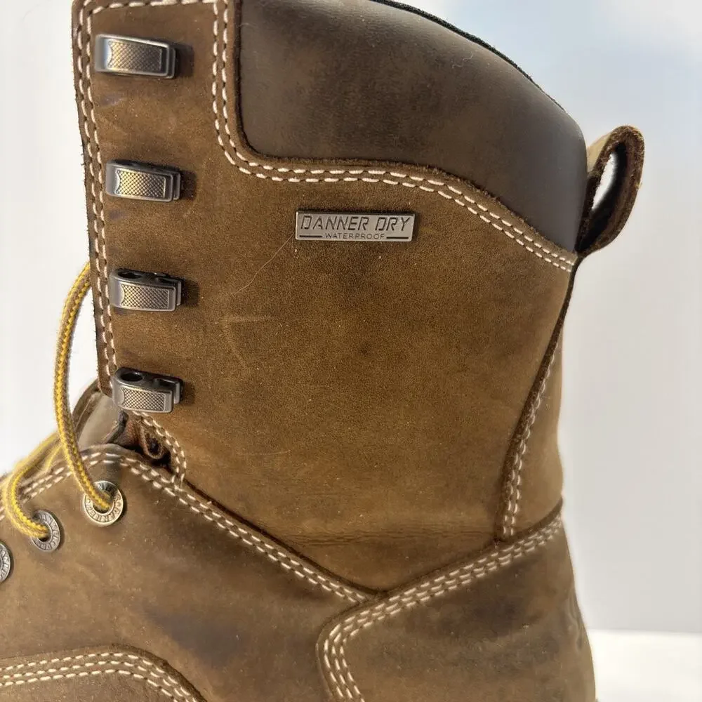 Danner Men's Work Boots Size 9 Brown Vibram EH